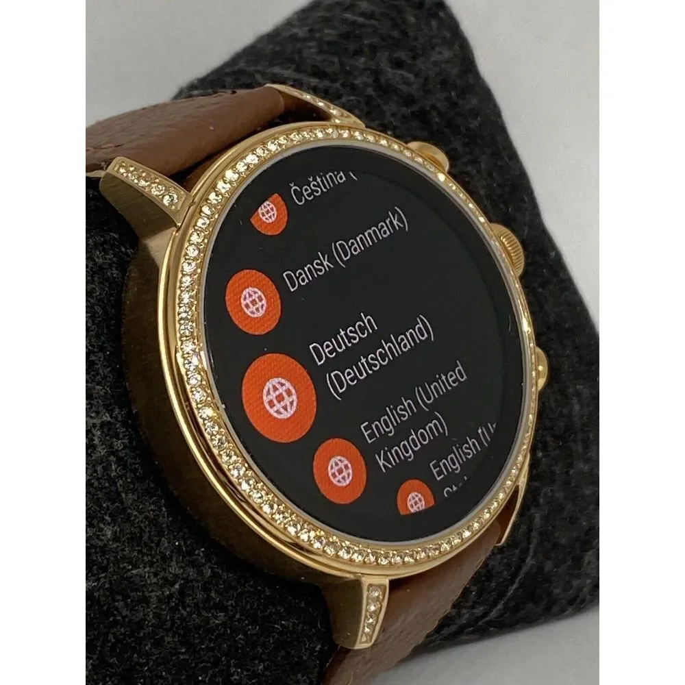 Fossil Gen 4 Authentic Digital Dial Smart Watch Custom Band FTW6015 LT300